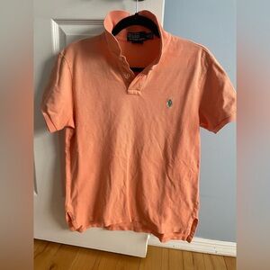 POLO by Ralph Lauren-Short Sleeve Polo-Medium-Melon Color